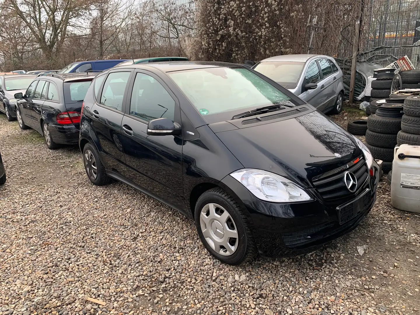 Mercedes-Benz A 160 A160+1Hand Euro5+1Jahr Garantie Motor+Getribe Zwart - 2