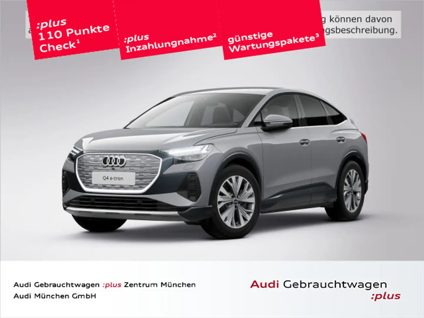 Audi Q4 e-tron 45 S line AHK/ACC/Navi/Matri Grau - 1