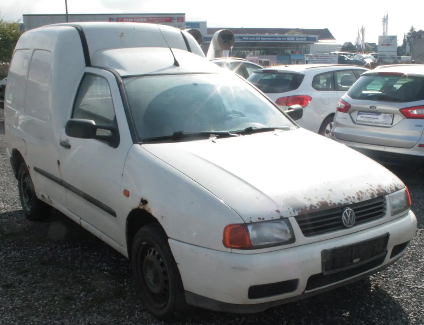 Volkswagen Caddy Kasten 1,9 SDI Blanc - 2