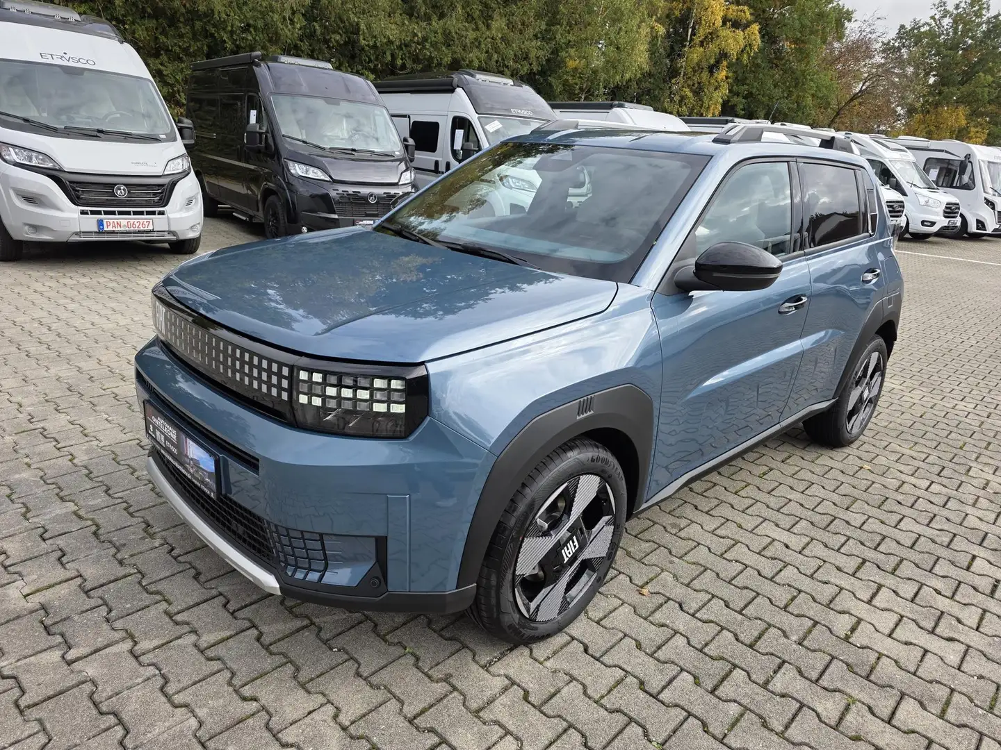 Fiat Grande Panda Gande Panda LA PRIMA Hybrid 1.2 eDCT | Sofort | Blauw - 1
