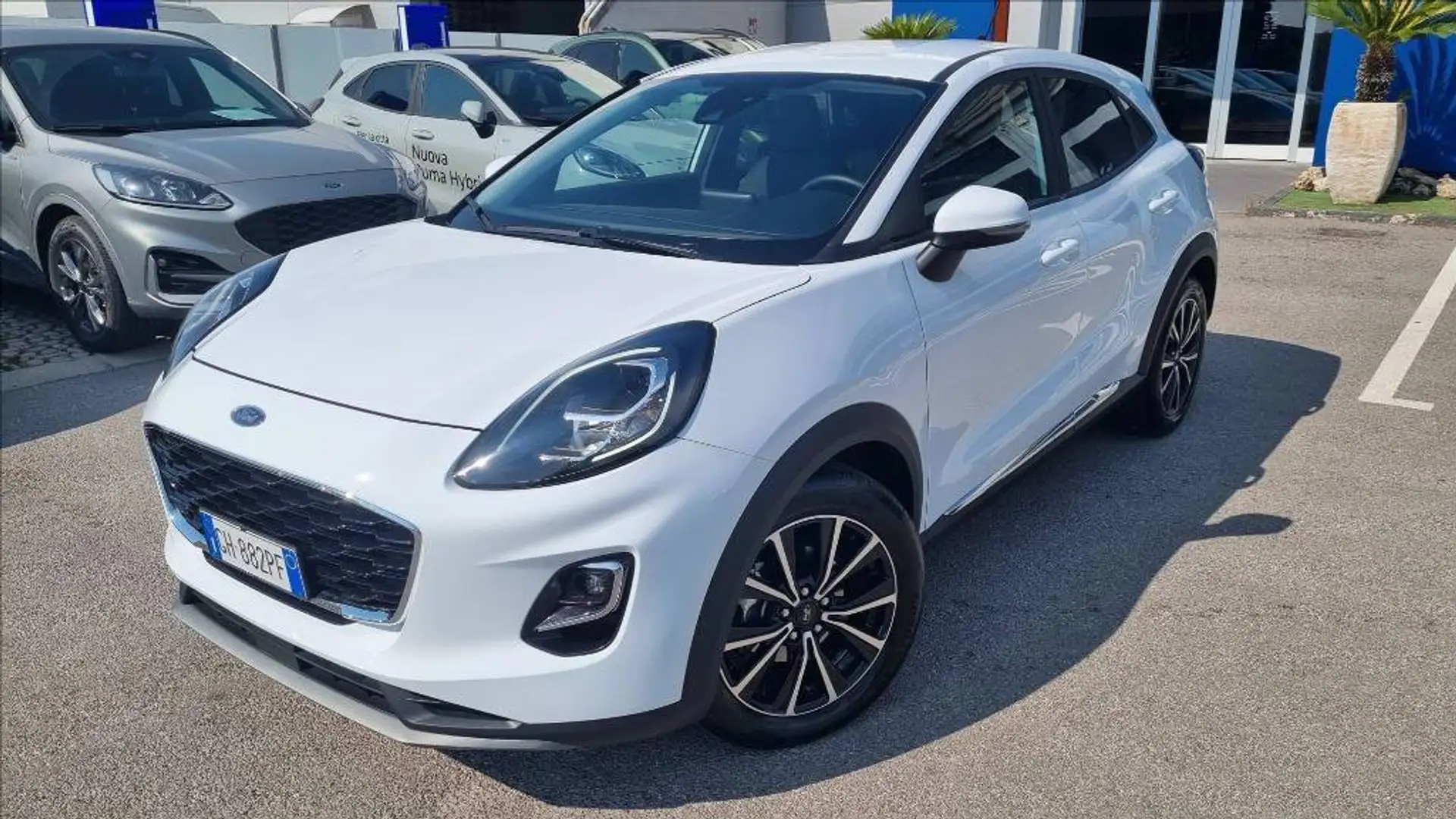 Ford Puma 1.0 ecoboost h titanium s&s 125cv Bianco - 1