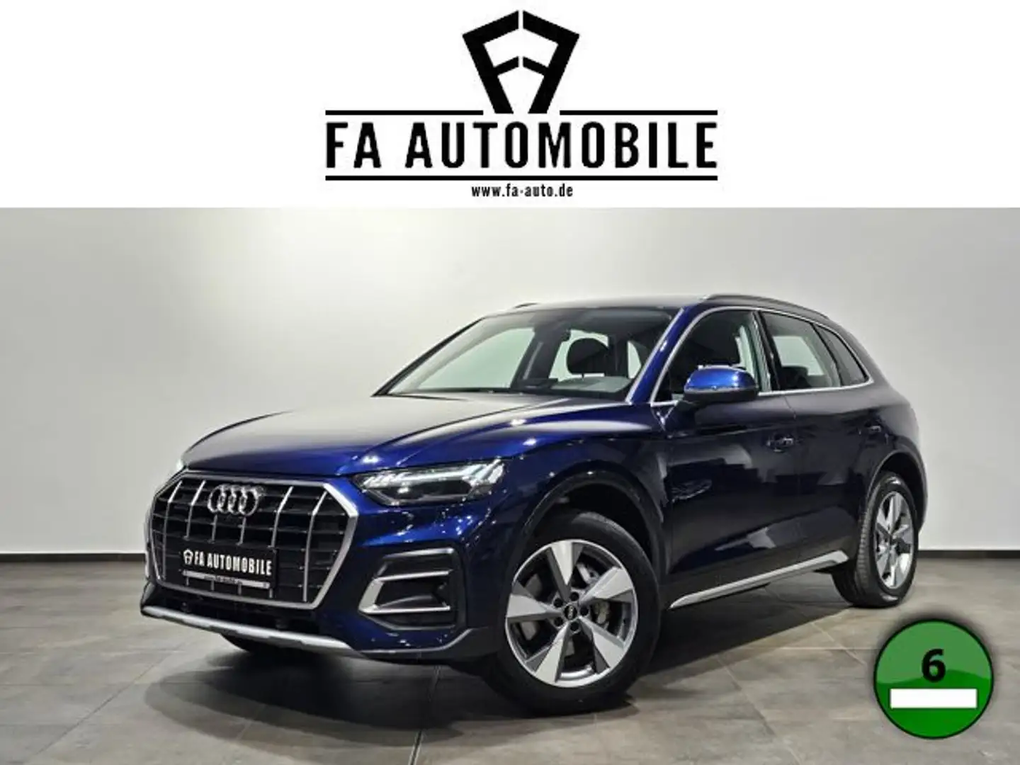 Audi Q5 40 TDI Q. Matrix Virtual Leder HuD 360" 19" Blau - 1