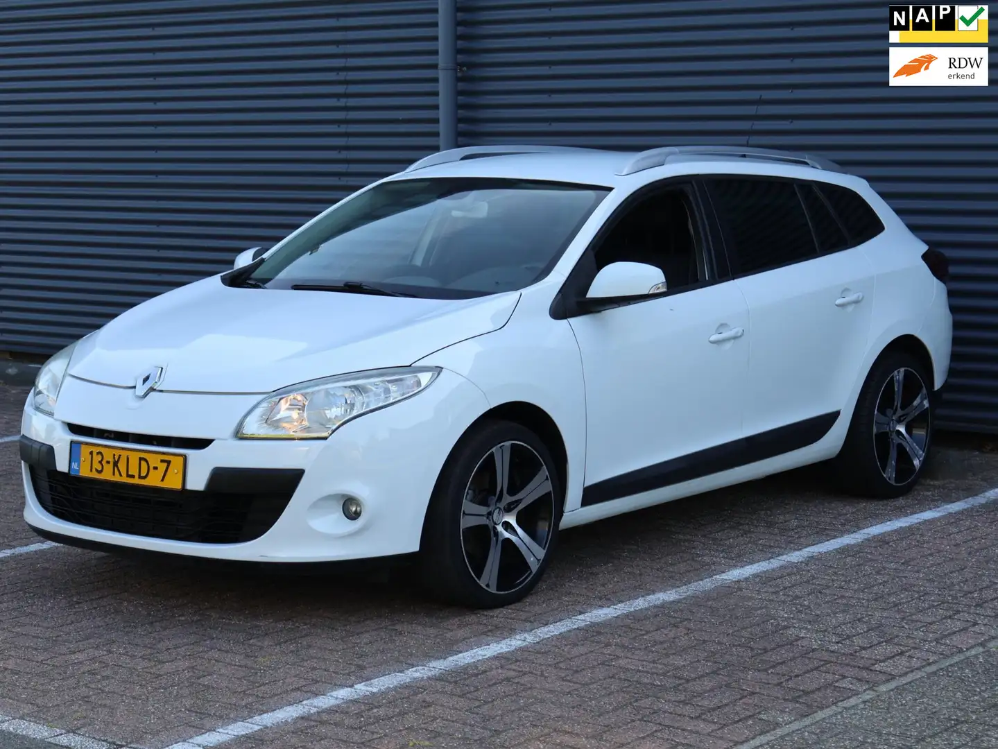 Renault Megane Estate 1.6 Expression|Nw. Riem|Nw. Apk|Cruise|Airc Blanc - 1