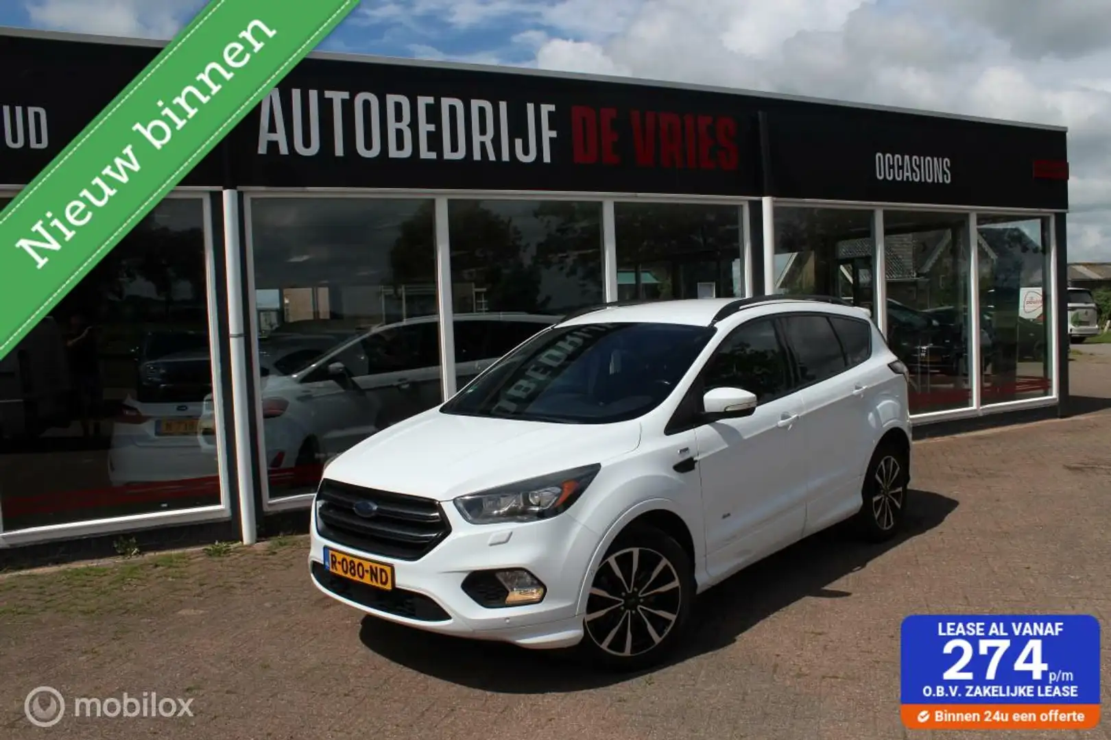 Ford Kuga 1.5 EcoBoost ST Line 4WD Xenon/Leder/Carplay/Trekh Bianco - 1