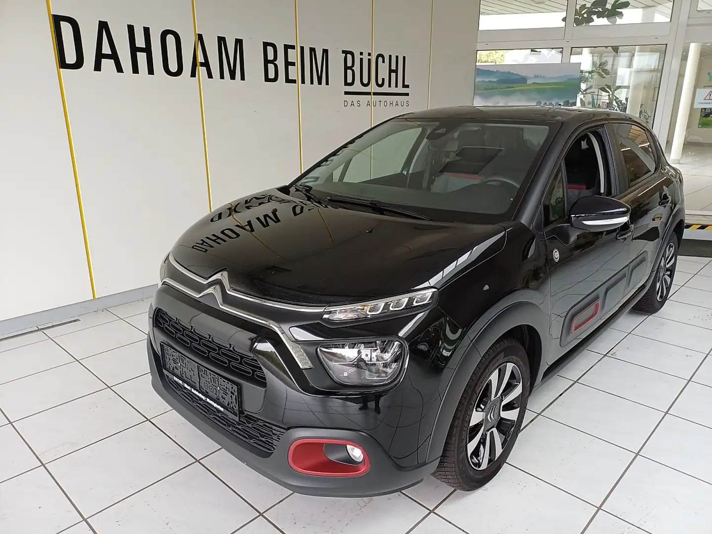 Citroen C3 PureTech 83 S&S 5-Gang-Manuell C Series Noir - 2