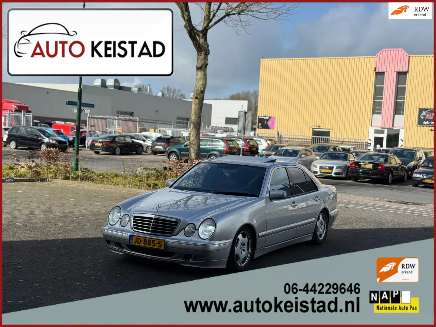 Mercedes-Benz E 240 AVANTGARDE SCHUIFDAK/XENON/LEDER! VELE OPTIES! Gris - 1
