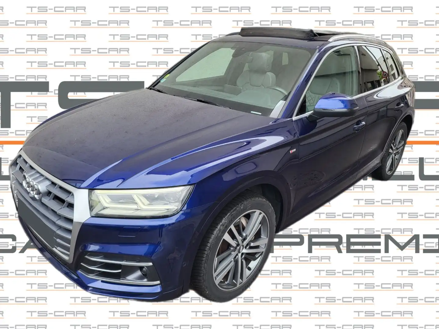 Audi Q5 Q5 2.0 TDI quattro S tronic S LINE Bleu - 2