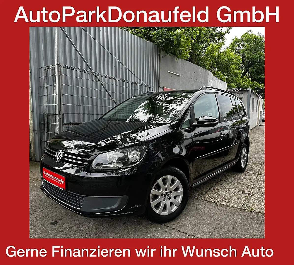 Volkswagen Touran Comfortline 1,6 BMT TDI DPF*GEPFLEGT*NEUES PICK... Nero - 1