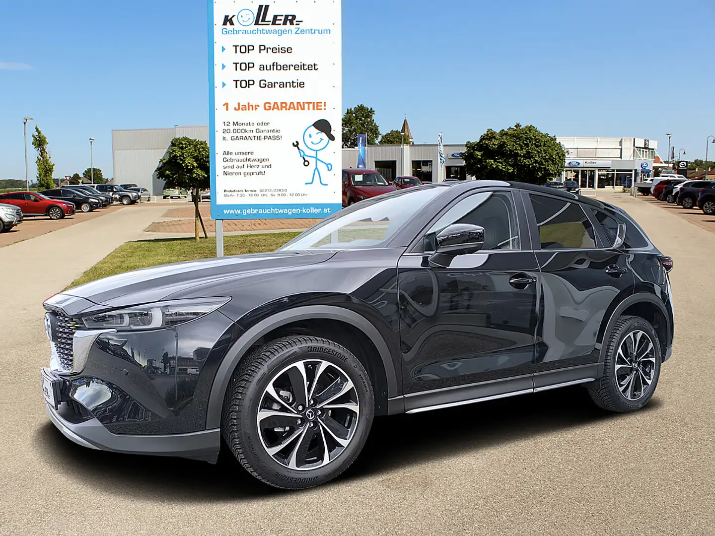 Mazda CX-5 G165 e-Skyactiv MHEV AWD Newground Schwarz - 1