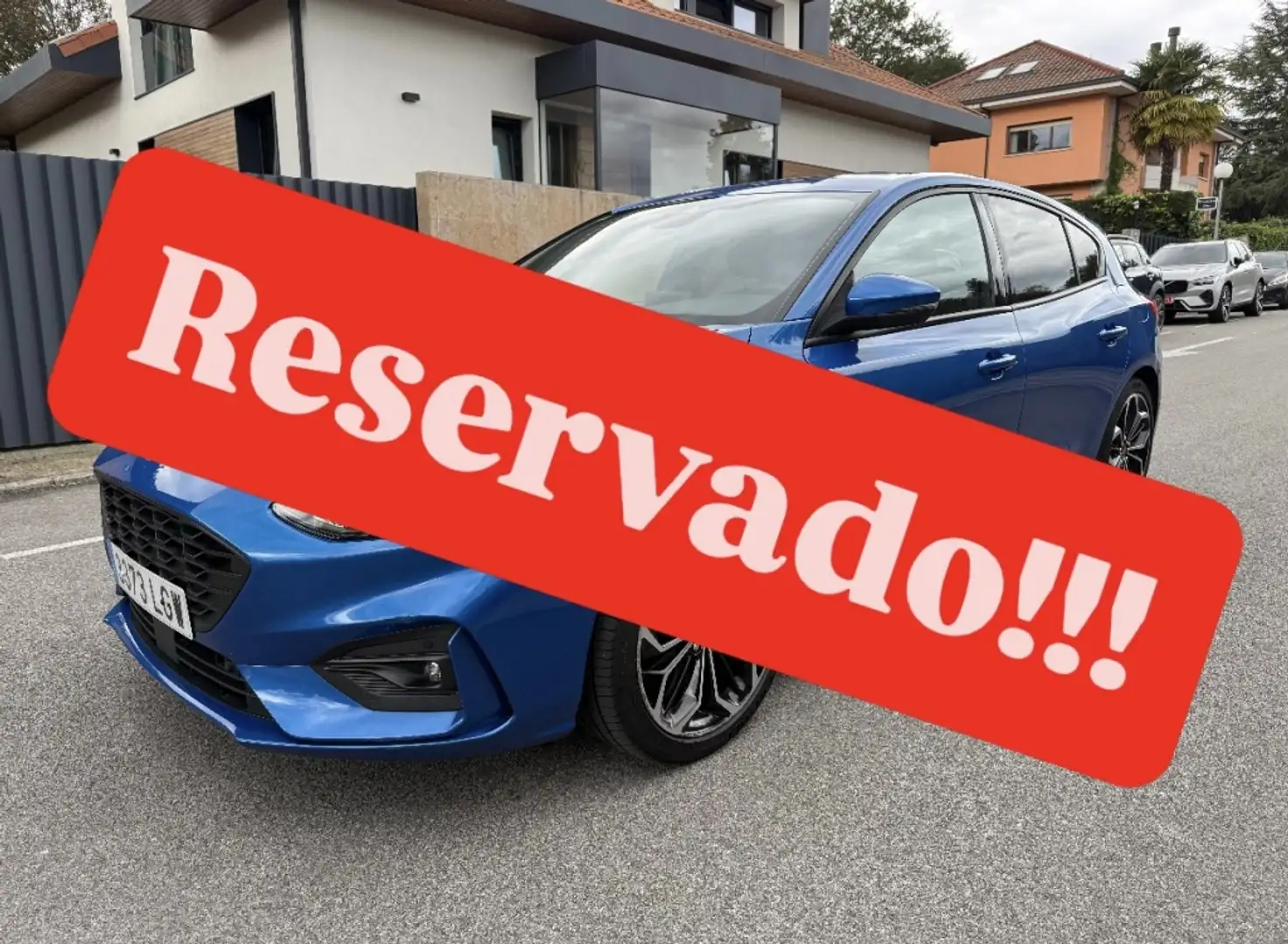 Ford Focus 1.0 Ecoboost ST Line 125 Bleu - 1