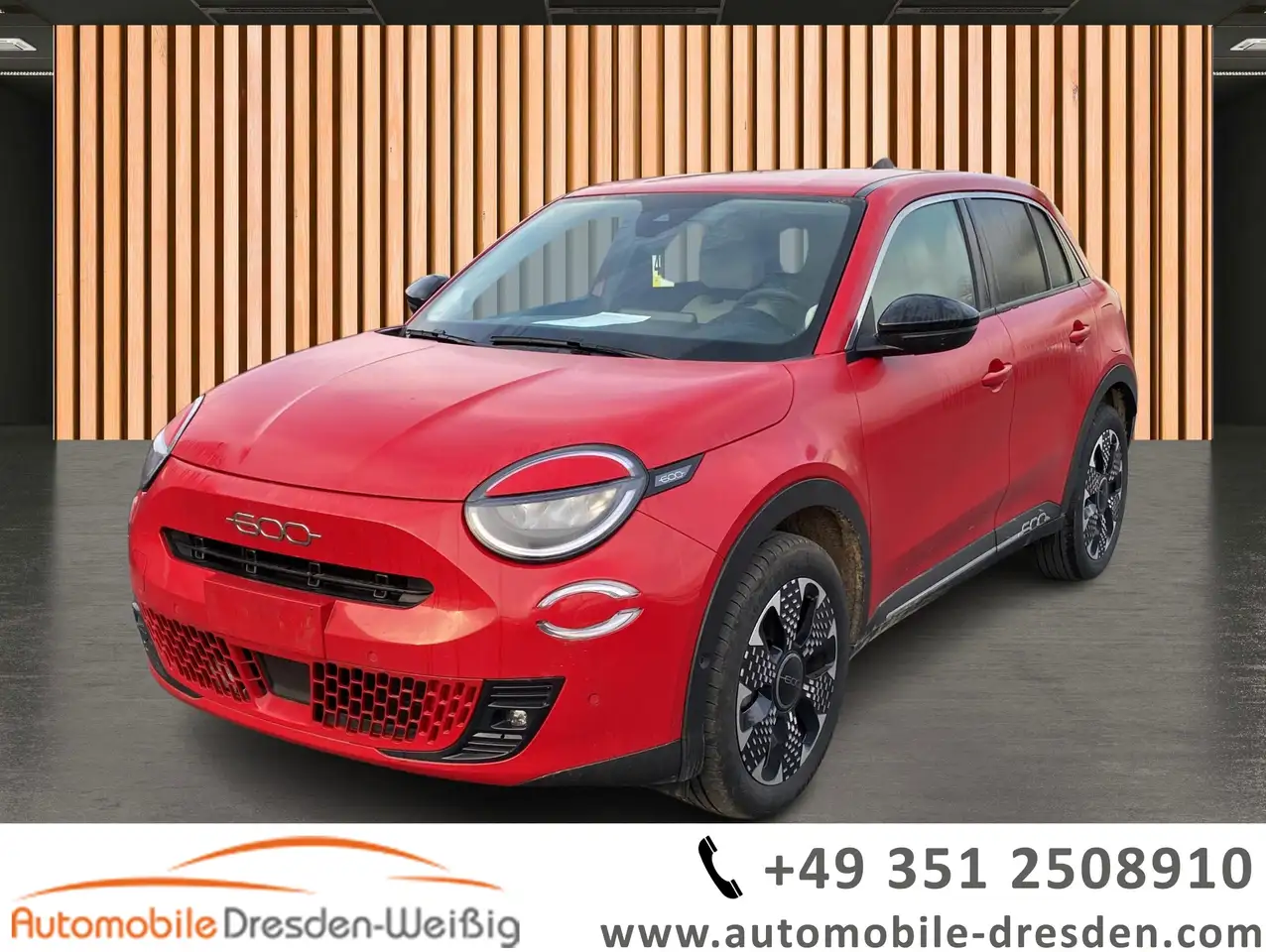 Fiat 600 1.2 Hybrid La Prima DCT6*ACC*Navi*Leder*LED — миниатюра 1
