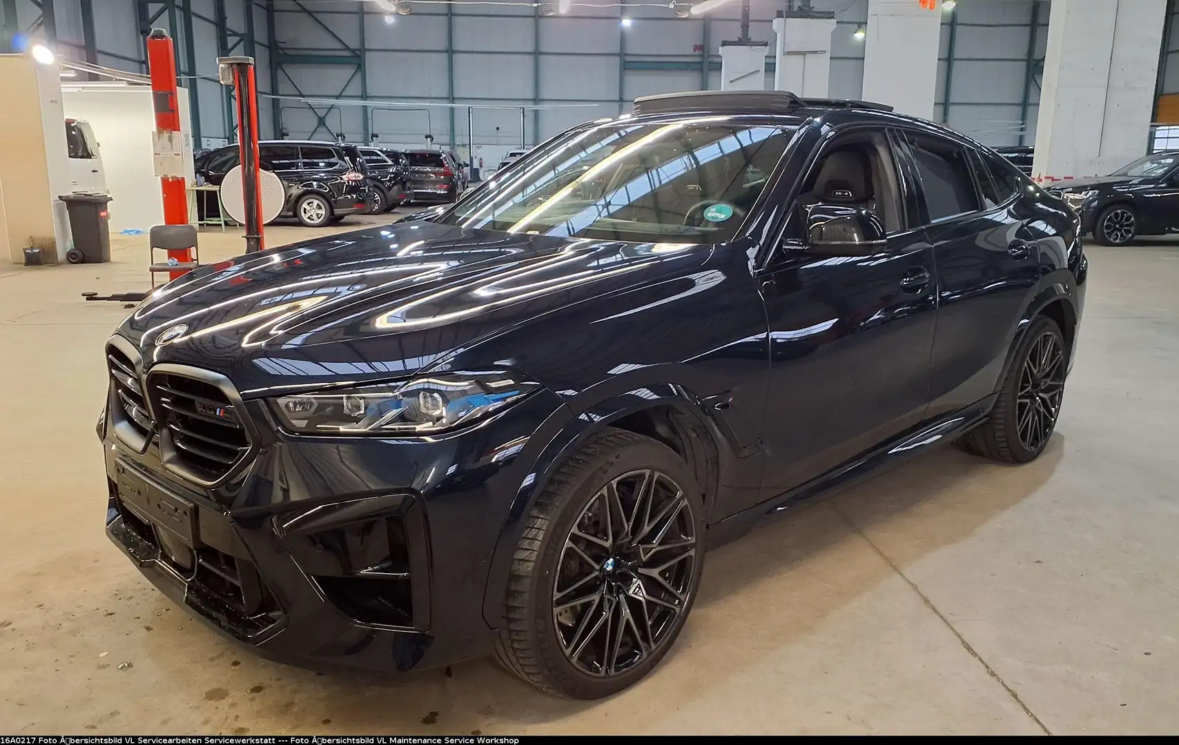 BMW X6 M Competition PANO AHK DA-Pro PA-Pro Massage AD-LED Schwarz - 1