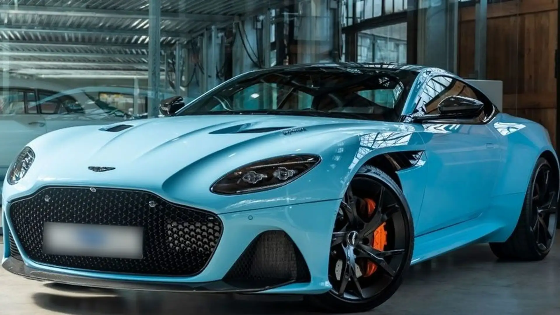 Aston Martin DBS Superleggera Azul - 2