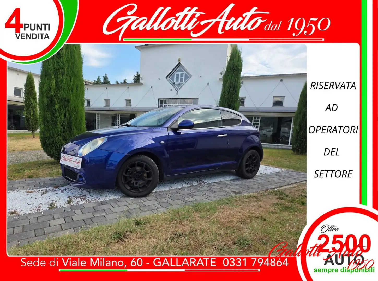 Alfa Romeo MiTo 1.3 JTDm-2 95 CV S&S Bleu - 1