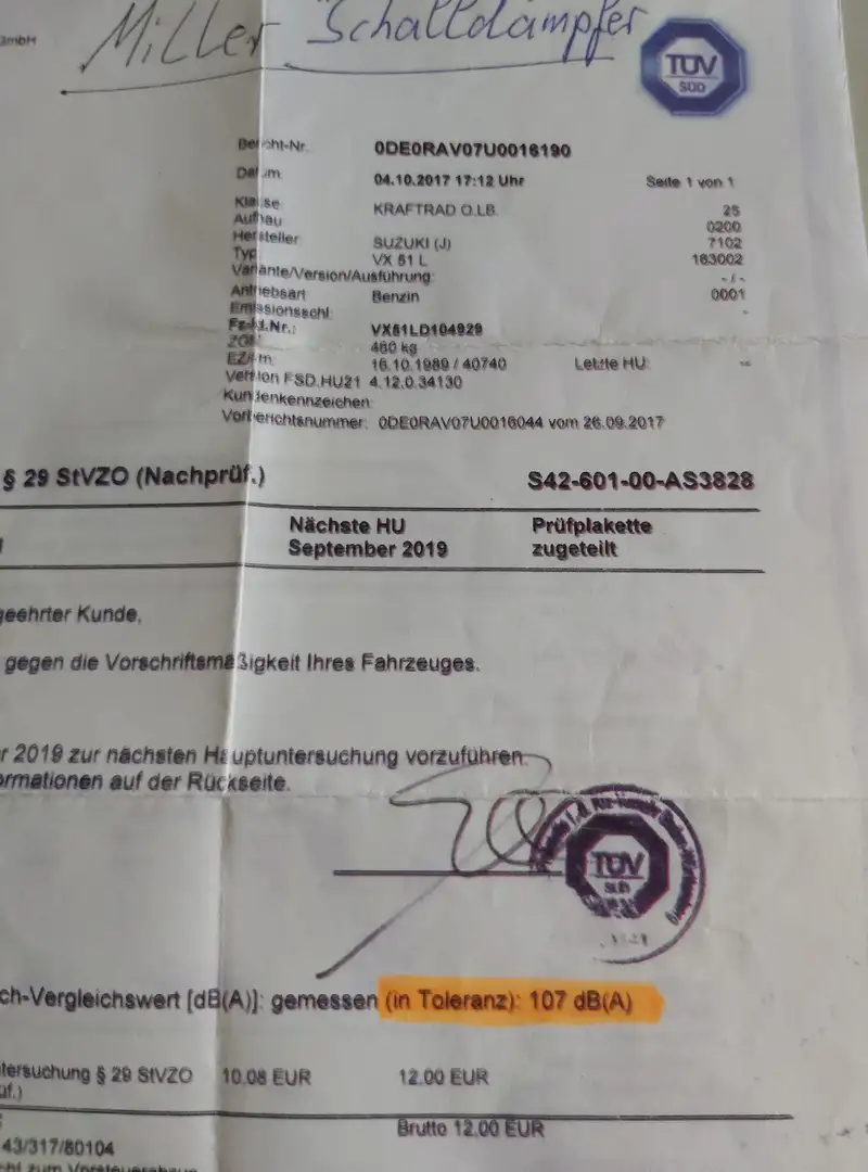 Suzuki VS 1400 SUZUKI Intruder VS1400 "89er-GHOST-RIDER" Noir - 2