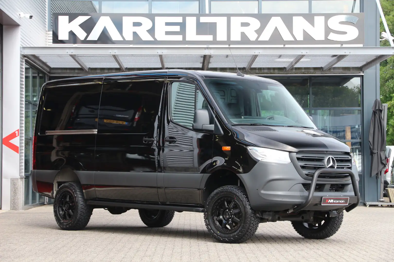 Mercedes-Benz Sprinter 316 CDI | Aut. | 4x4 | Allrad | Navi | Uniek slech Zwart - 1