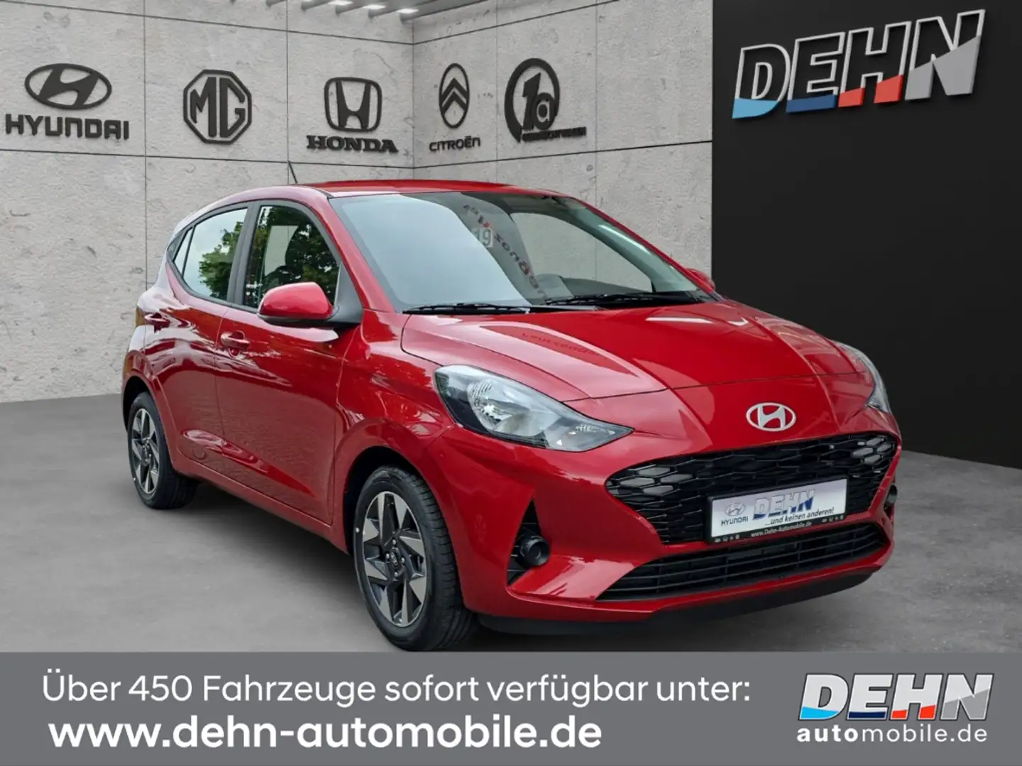 Hyundai i10 Trend Mj25 5-AMT 1.2 Navi Apple CarPlay Android Au Rood - 1