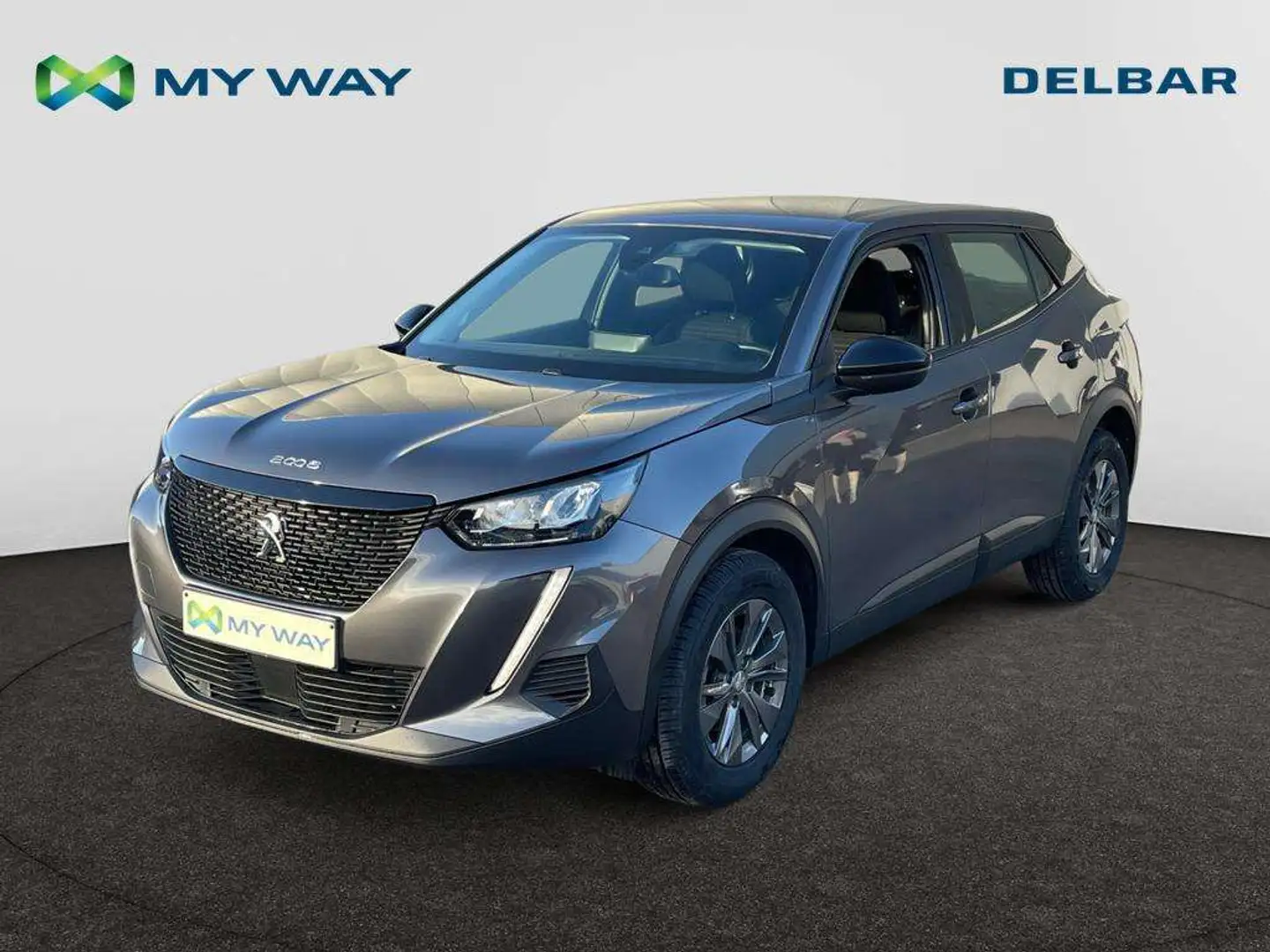 Peugeot 2008 Active Pack  1.2 essence 101ch Grijs - 1