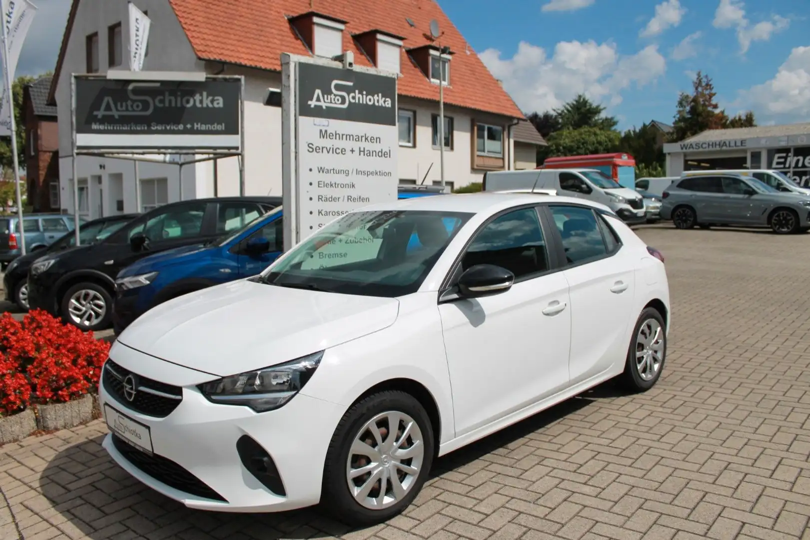 Opel Corsa 1.2 55kW Edition-Navi-PDC-Sitzheizung Blanc - 1