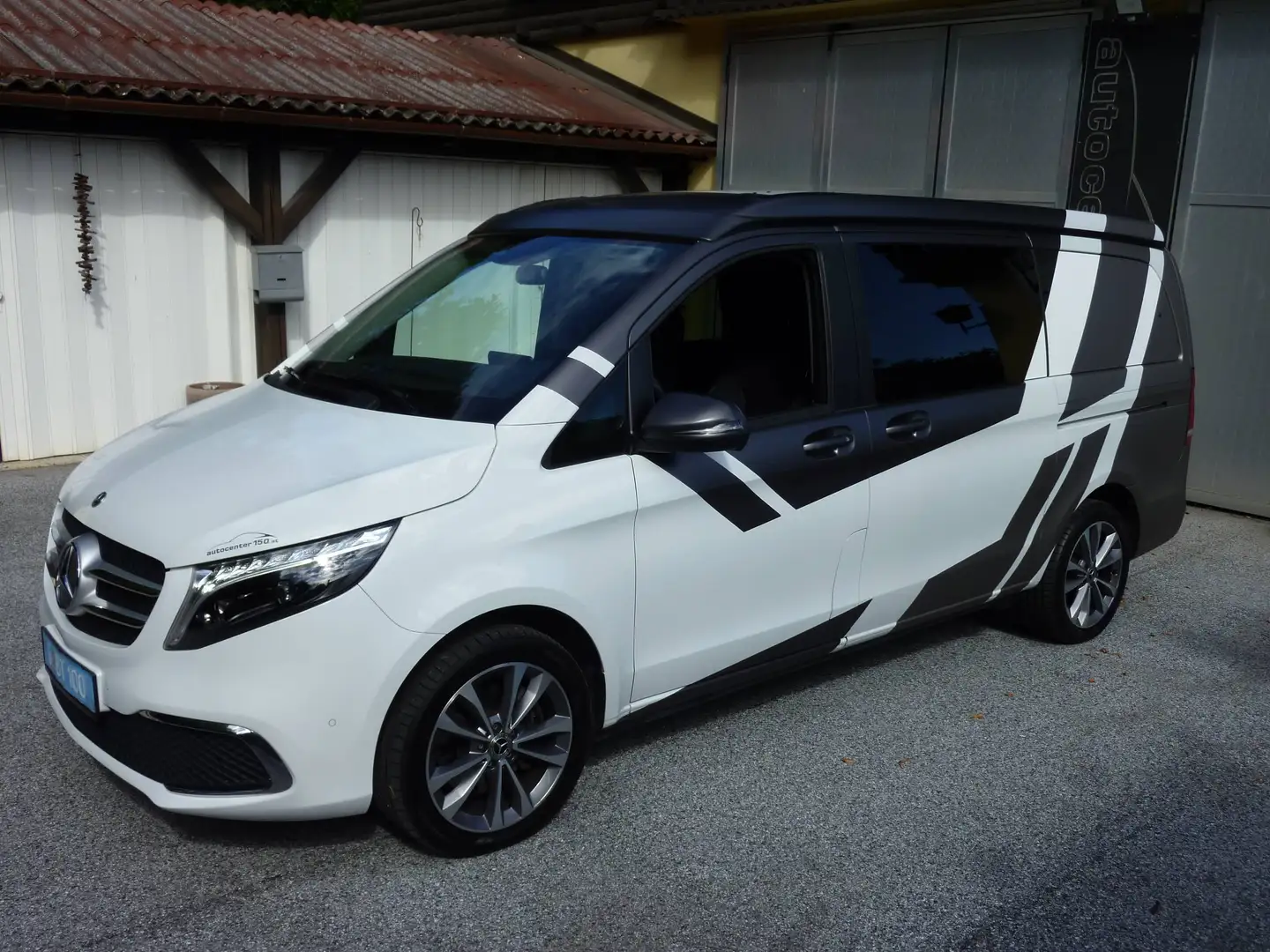 Mercedes-Benz Marco Polo V 300 d HORIZON 4MATIC (447.813) +Standhzg+Allrad+LED+AHK+6-Sitzer+ Weiß - 2
