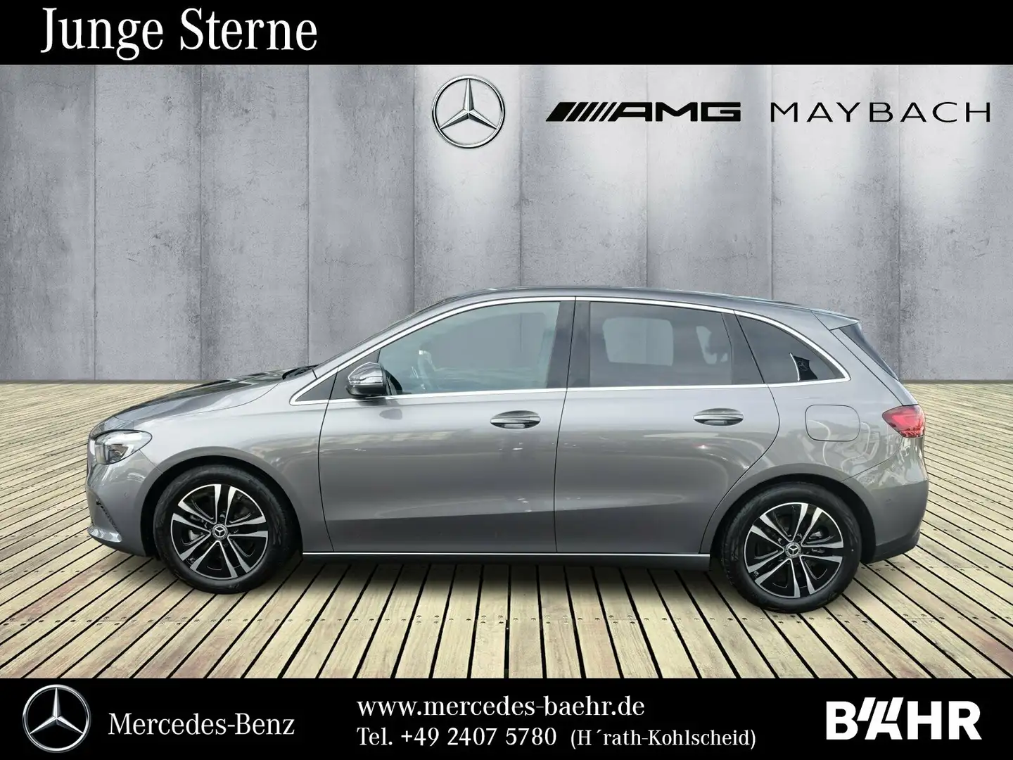 Mercedes-Benz B 200 B 200 Progressive/MBUX-Navi/LED/AHK/RFK/LMR-17" Grau - 2