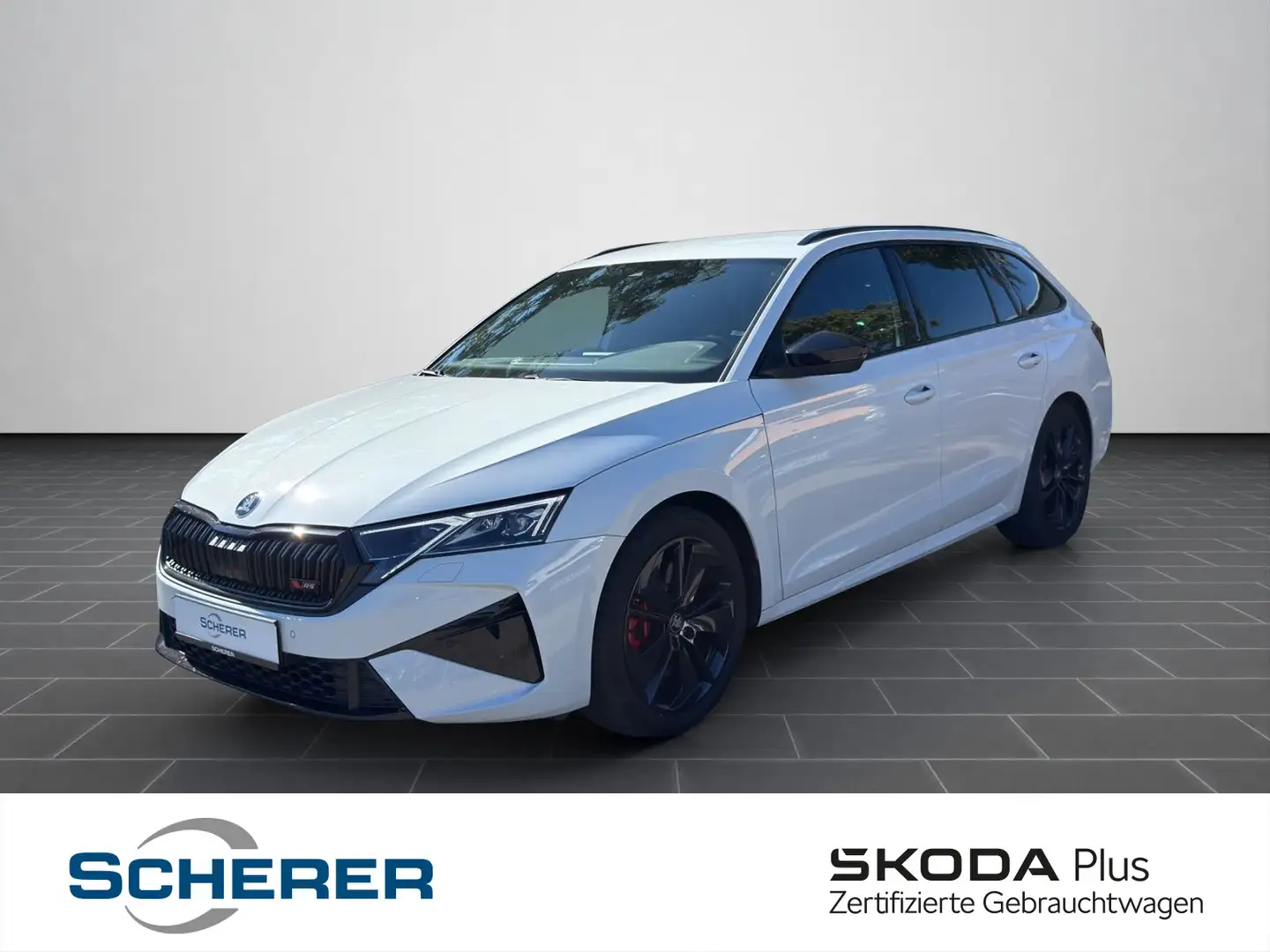 Skoda Octavia IV Combi RS 2.0 TSI MATRIX KAMERA AHK Weiß - 1