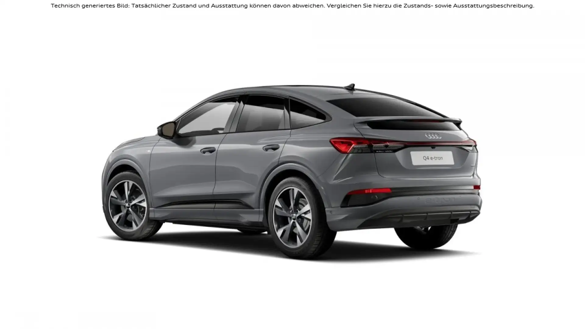 Audi Q4 e-tron 50 quattro MLED Pano Navi S line Int. APS Klima Grau - 2