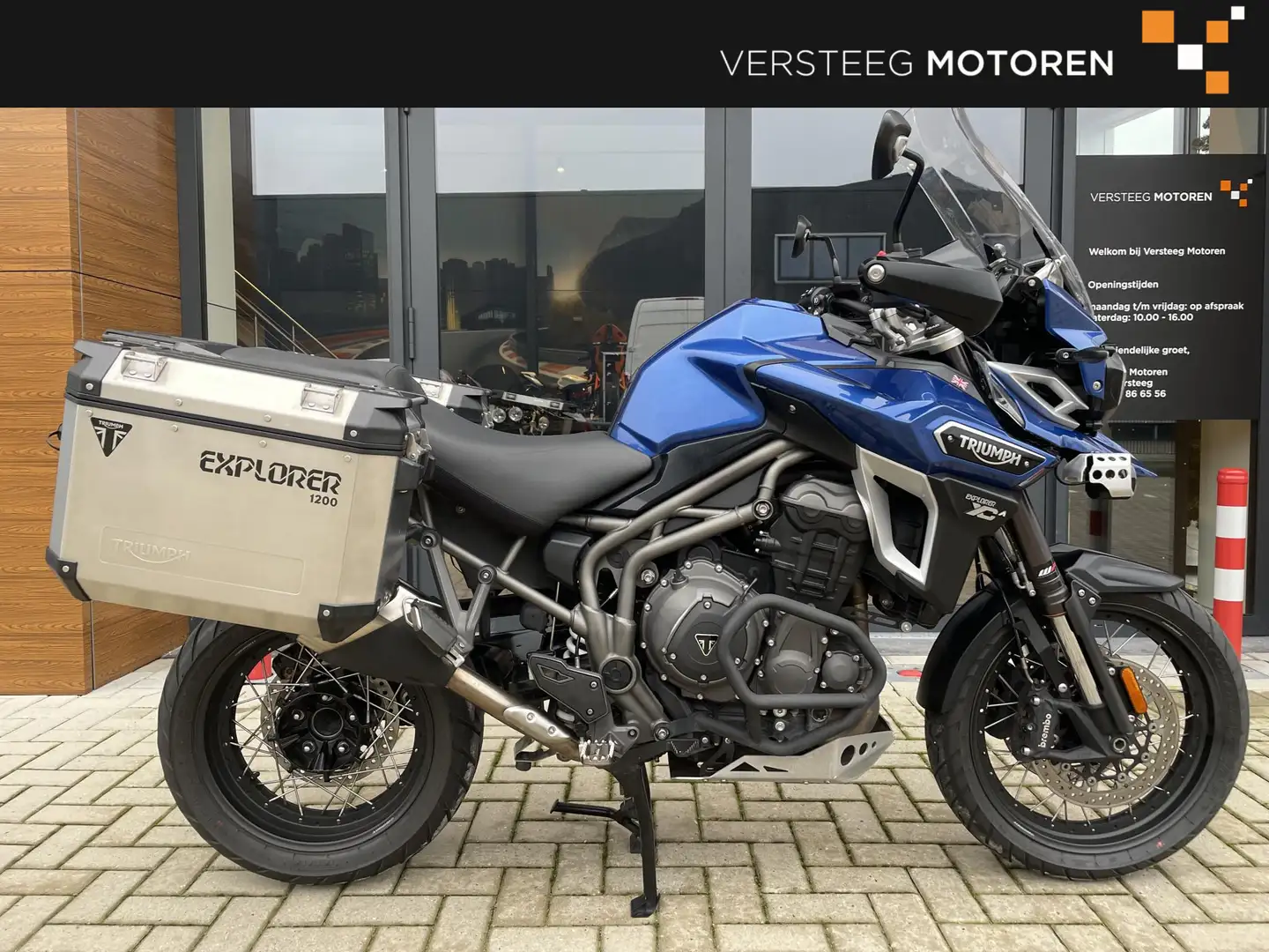 Triumph Tiger Explorer 1215 XCA Tiger 1200 # dealeronderhouden Blauw - 1