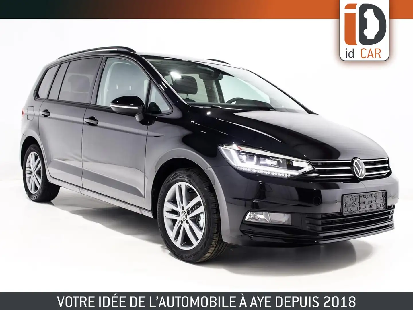 Volkswagen Touran 1.5 TSI DSG 7 PLACES LED GPS ACC CARPLAY JA17 Noir - 1