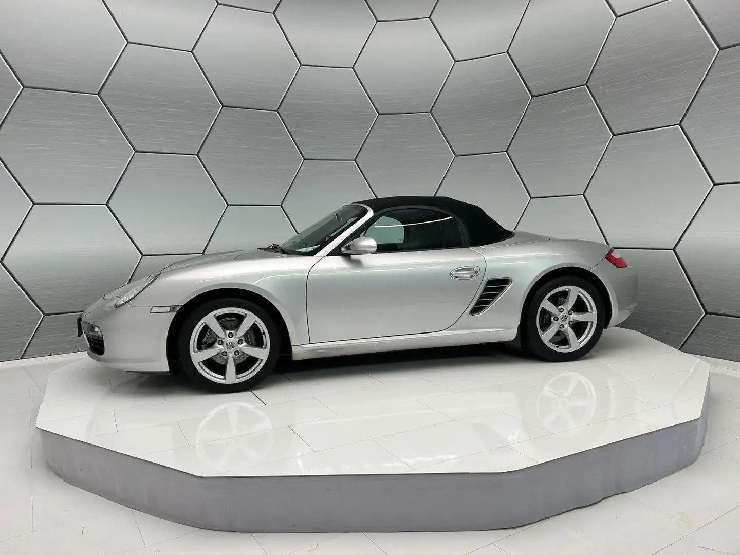 Porsche Boxster 2.7 Leder Scheckheft 2. Hand Sitzheizung Silber - 2