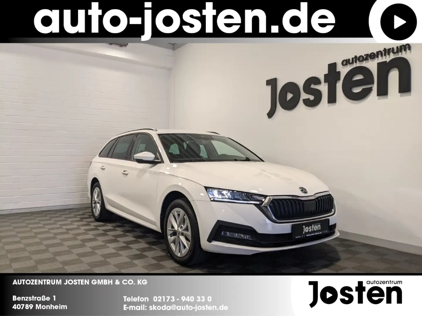 Skoda Octavia iV 1.4 TSI  LED Virtual CarPlay PDC Blanc - 1