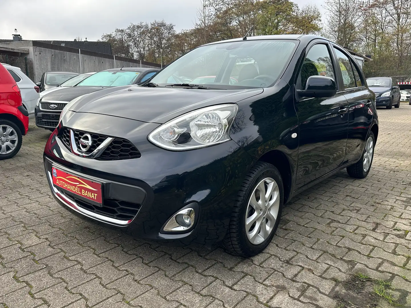 Nissan Micra Acenta WENIG KM TÜV NEU Schwarz - 1
