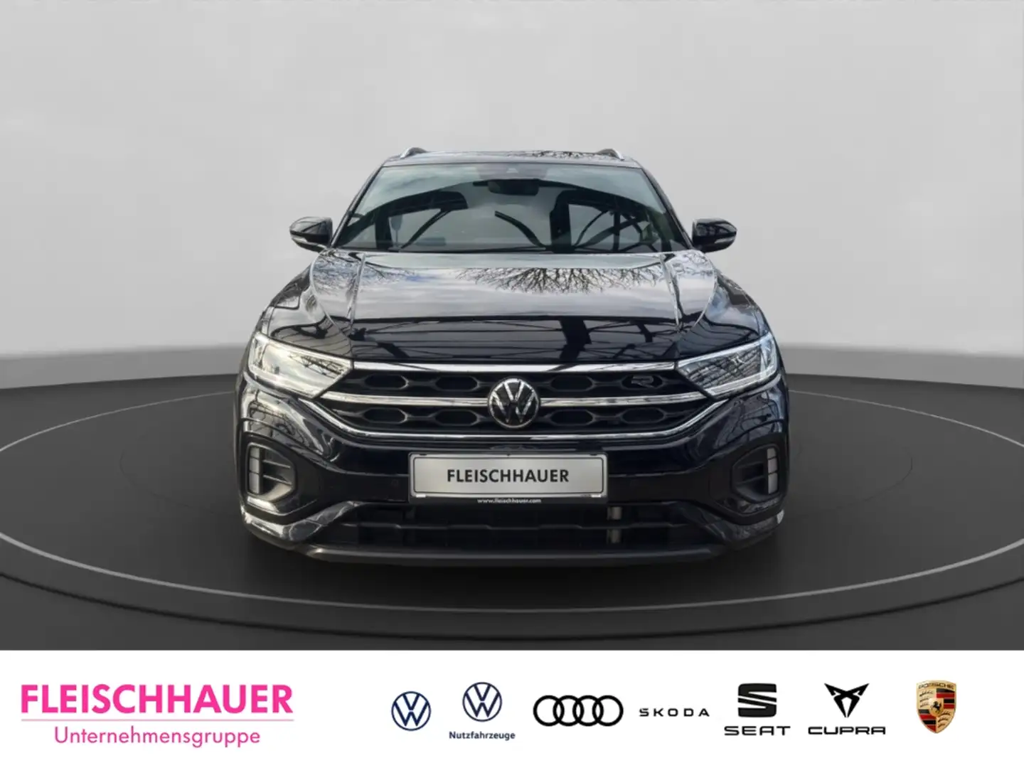 Volkswagen T-Roc R-Line 1.5 TSI DSG  Digitales Cockpit LED ACC Appl Schwarz - 2