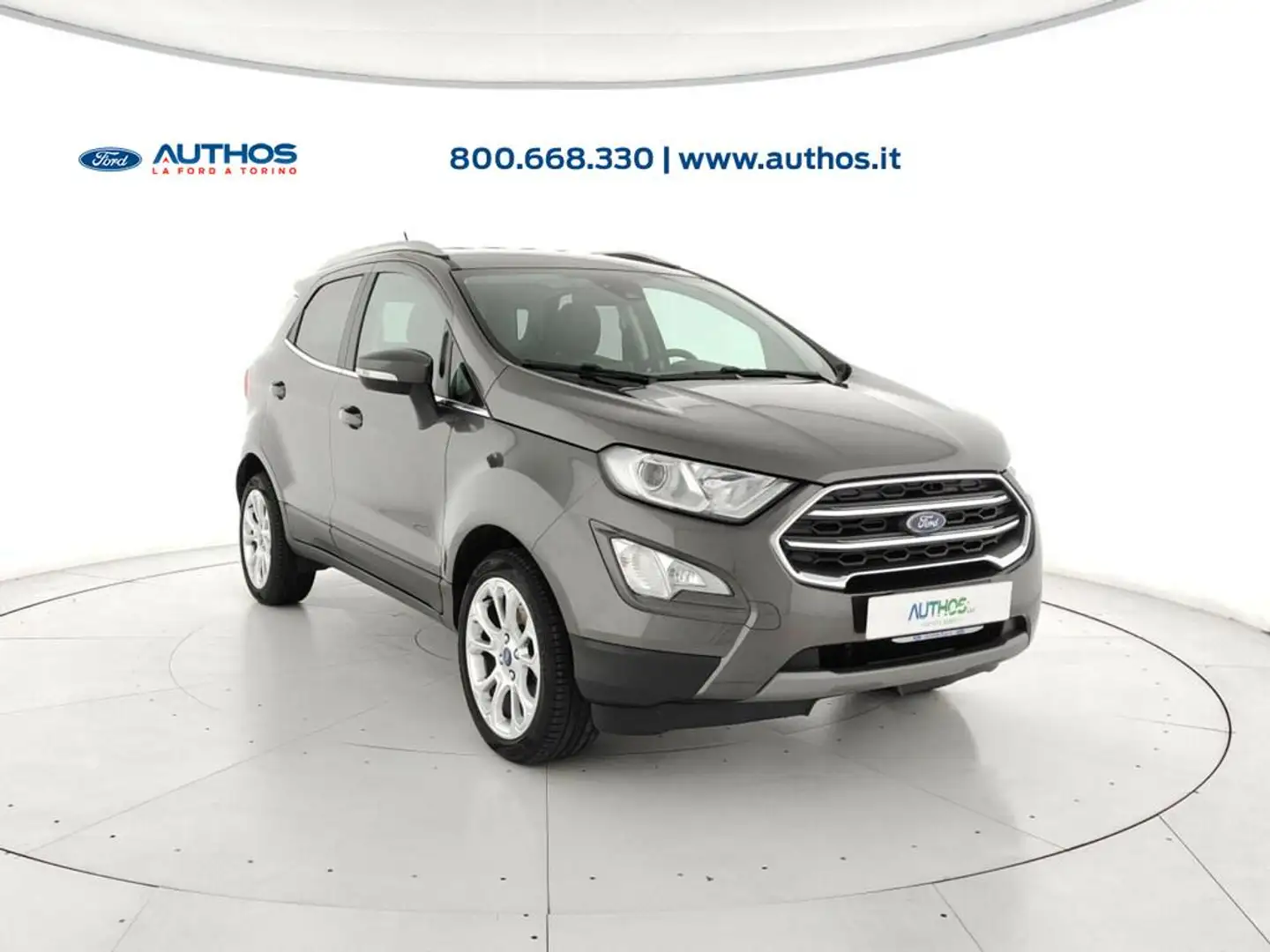 Ford EcoSport 1.0 ecoboost Titanium125cv Šedá - 2