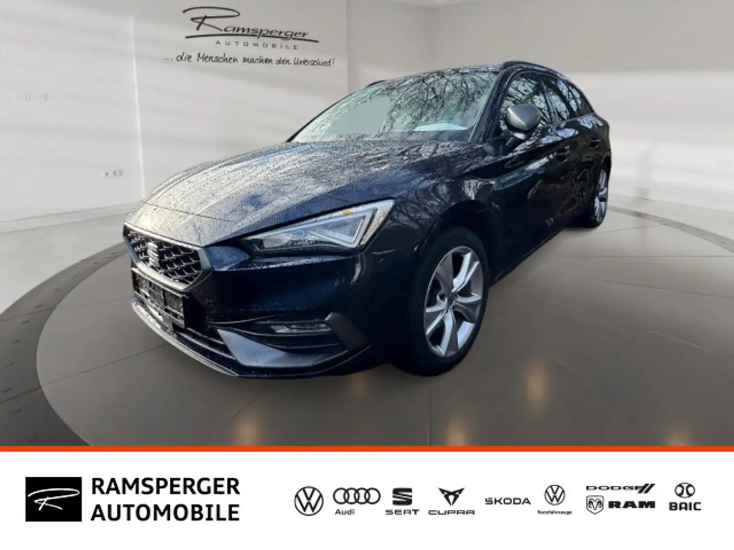 SEAT Leon Sportstourer FR 1.5 eTSI LED/assist/DAB/uvm Blau - 1