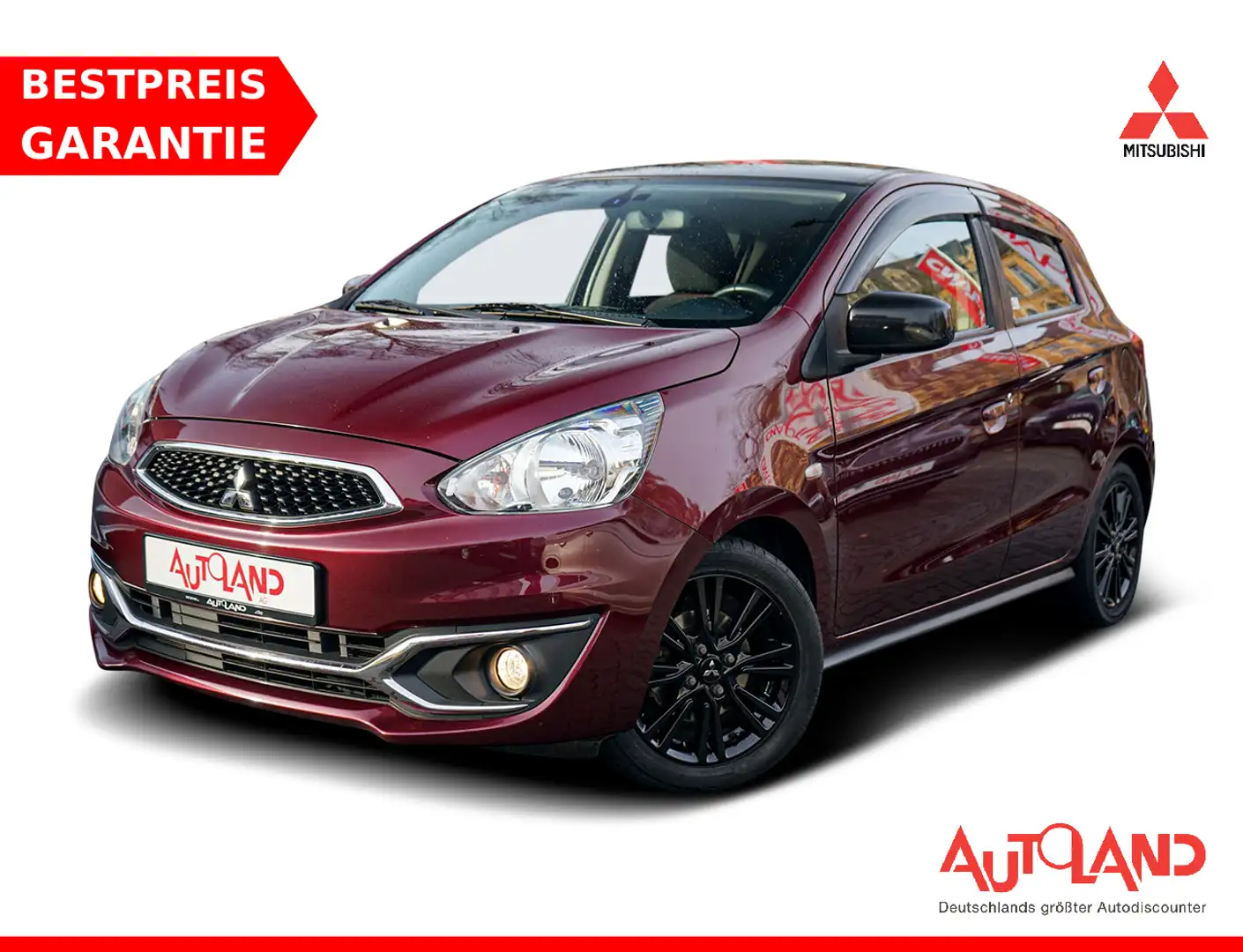 Mitsubishi Space Star 1.2 Active+ Navi Android Apple Klima Rot - 1