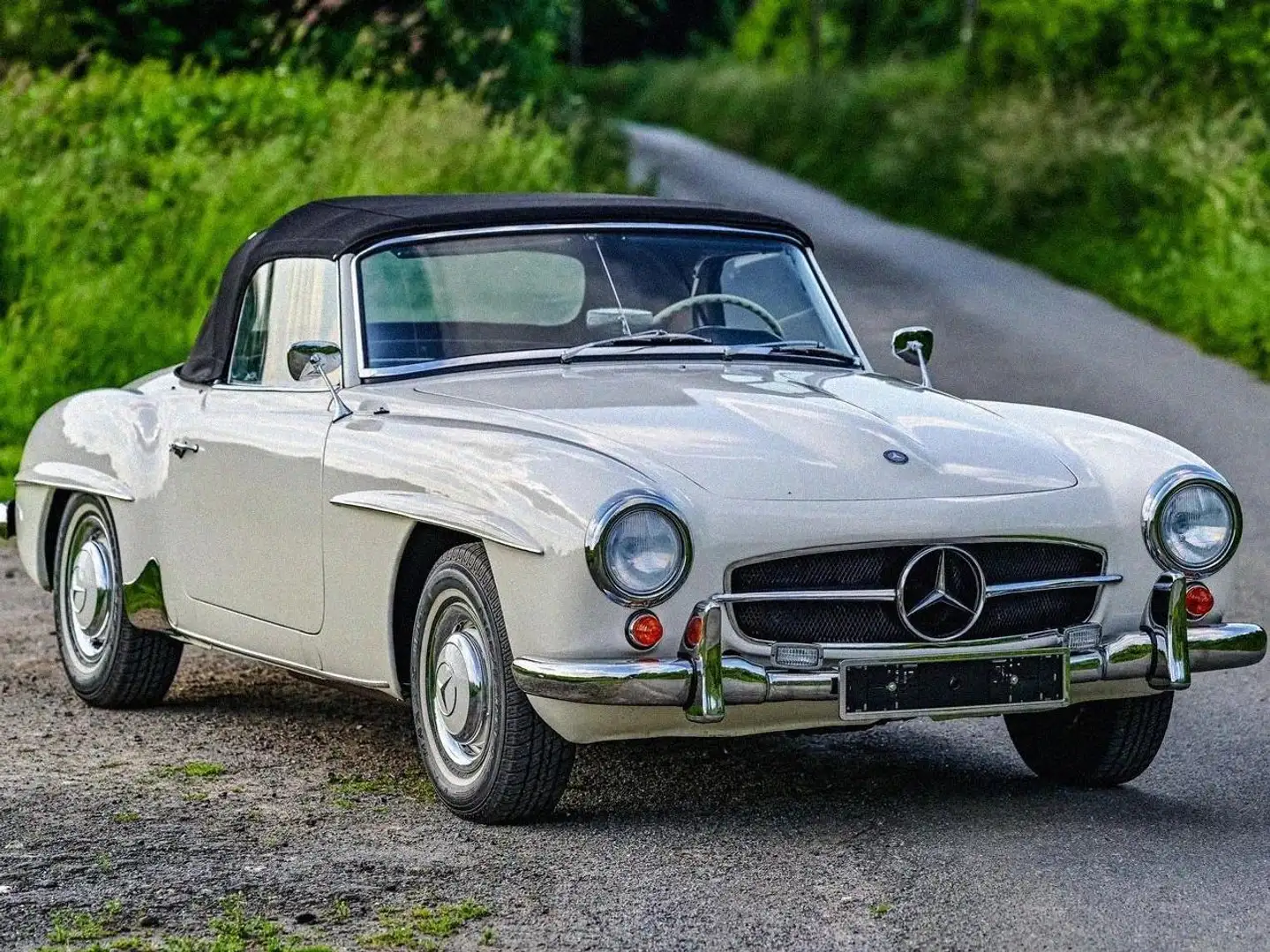 Mercedes-Benz 190 W121 190 SL Fehér - 1
