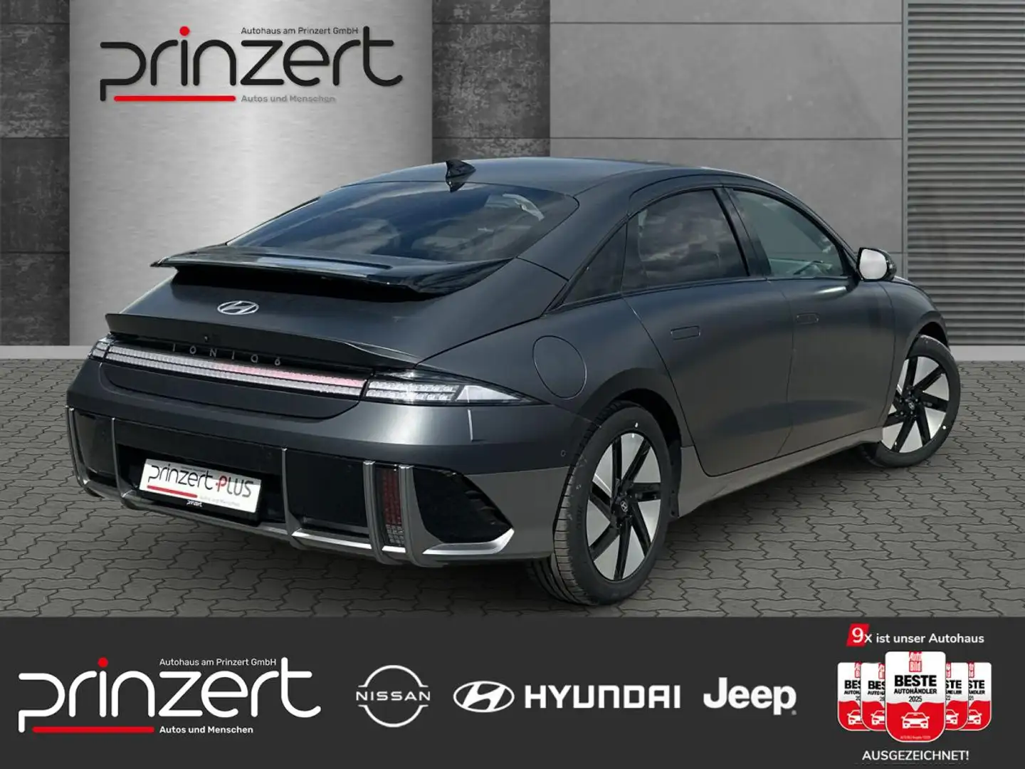 Hyundai IONIQ 6 77,4kWh 325PS "UNIQ-PAKET" Allrad Grau - 2