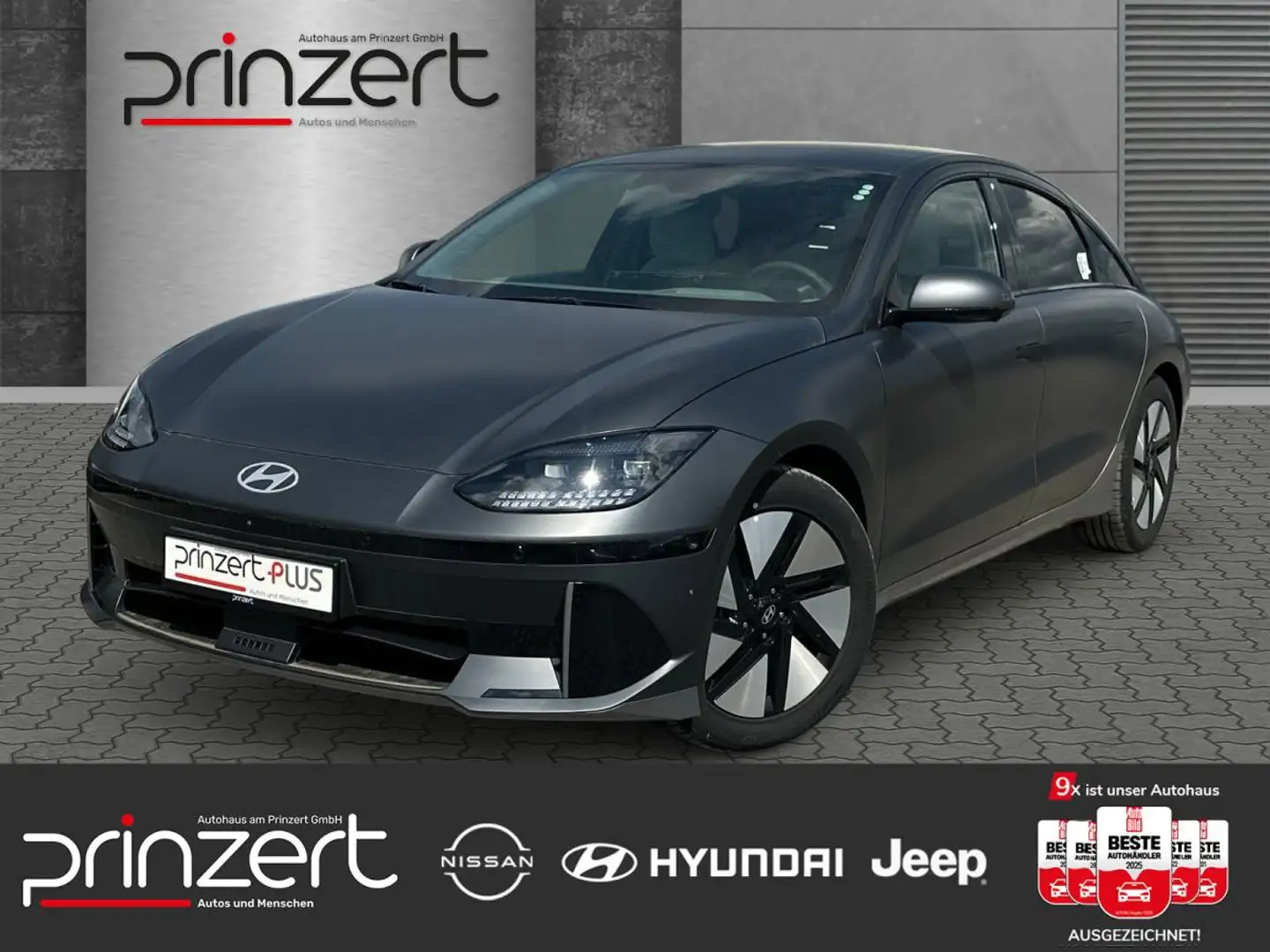 Hyundai IONIQ 6 77,4kWh 325PS "UNIQ-PAKET" Allrad Grau - 1