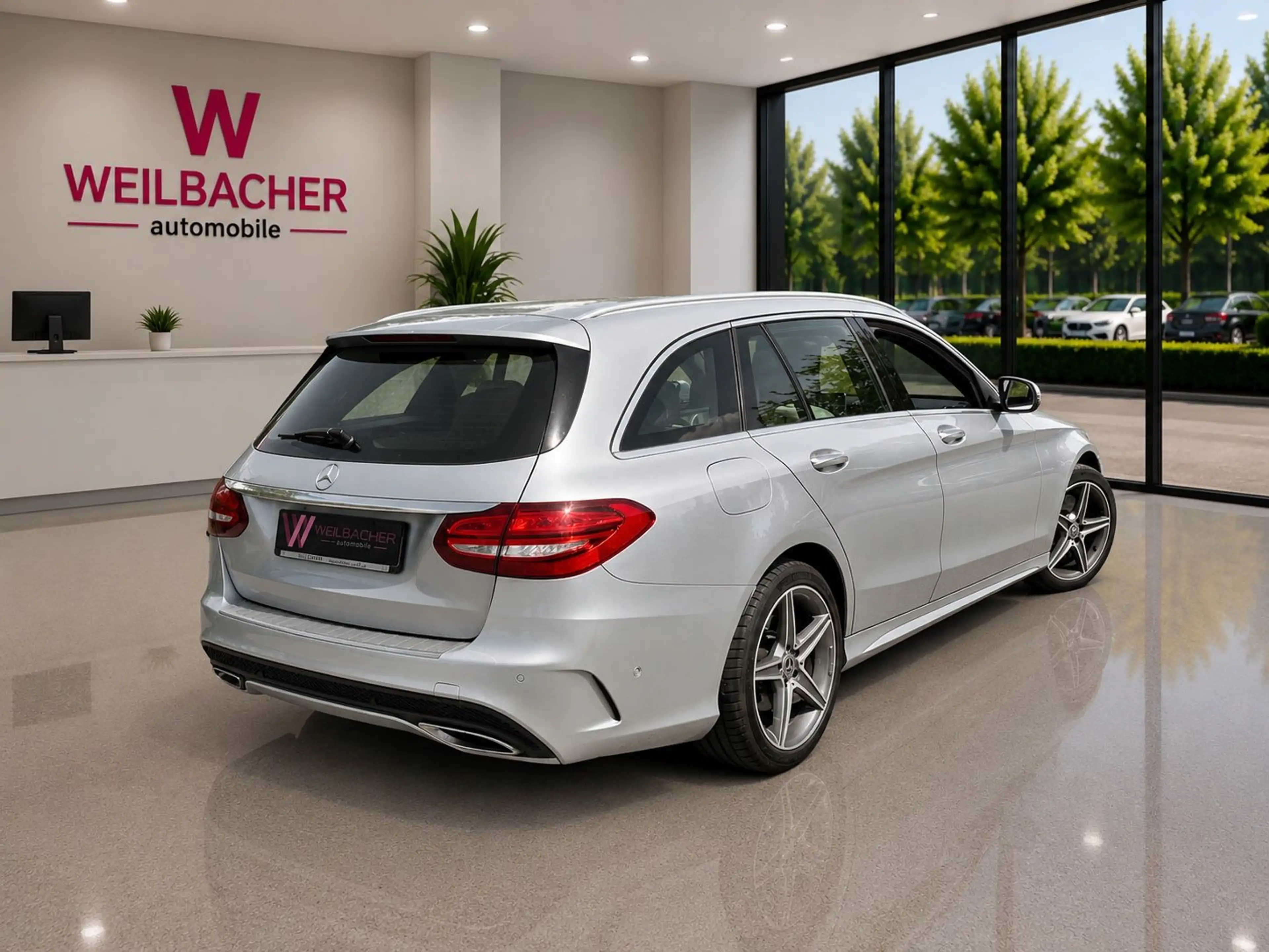 Mercedes-Benz C 250 d  AMG Line *Burmester*LED*Leder*360*AHK* — photo 2