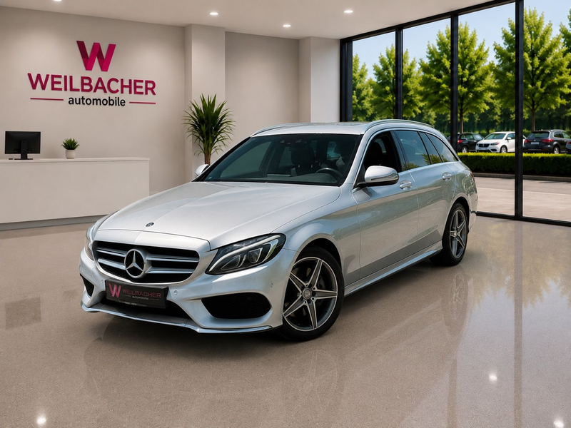 Mercedes-Benz C 250 d  AMG Line *Burmester*LED*Leder*360*AHK*