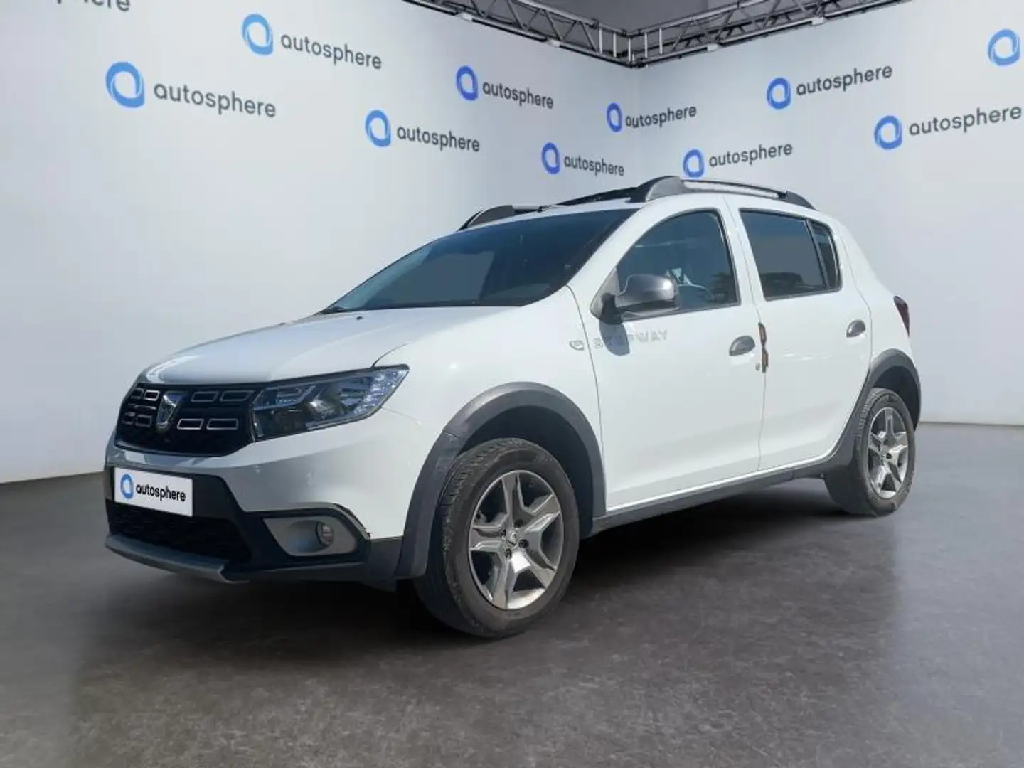 Dacia Sandero dci 95 Cv Plus Clim Airco Gps Blanc - 1