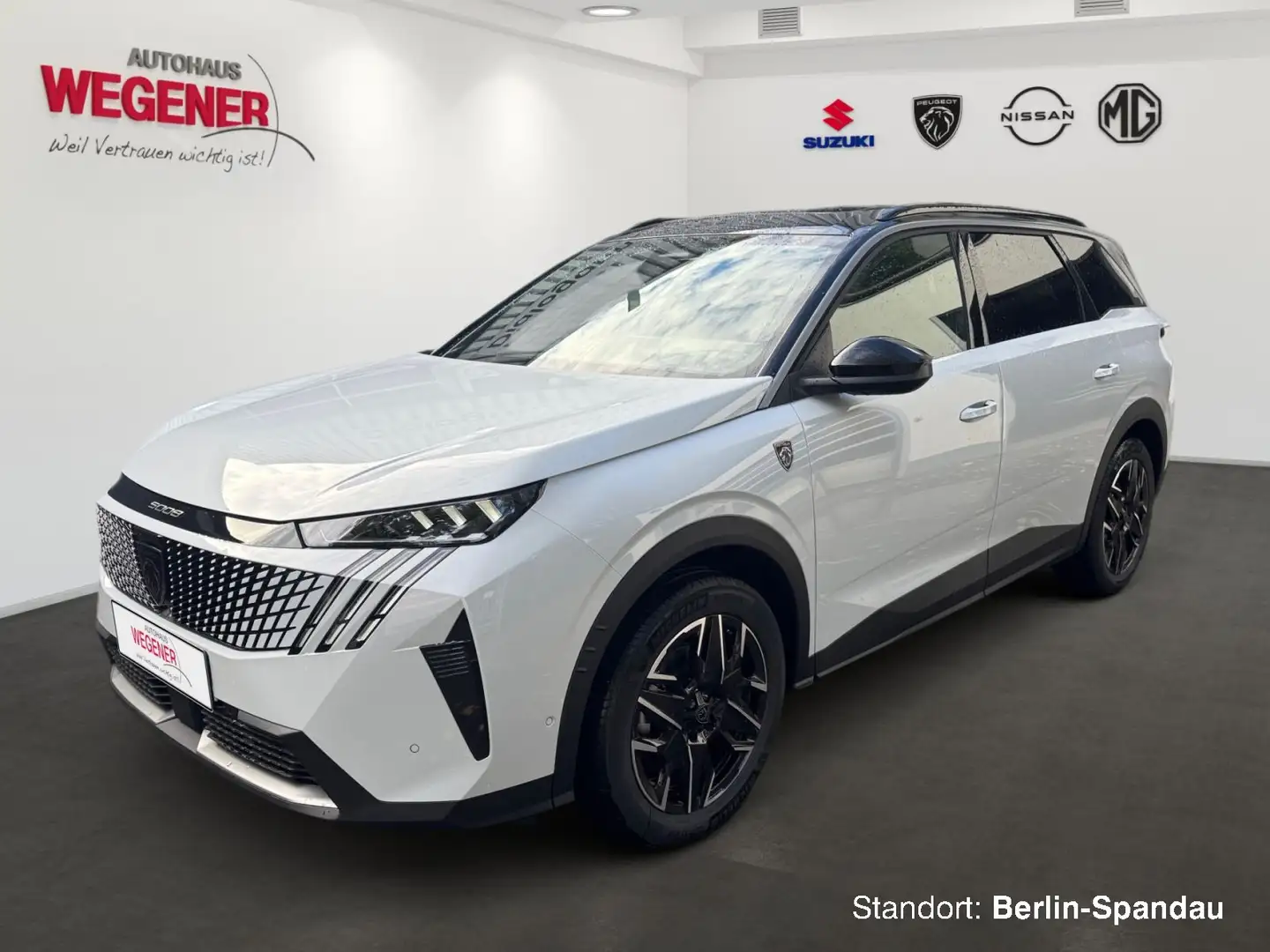 Peugeot 5008 GT Hybrid 145 e-DSC *Kamera*21"Curved*Air* Blanc - 1