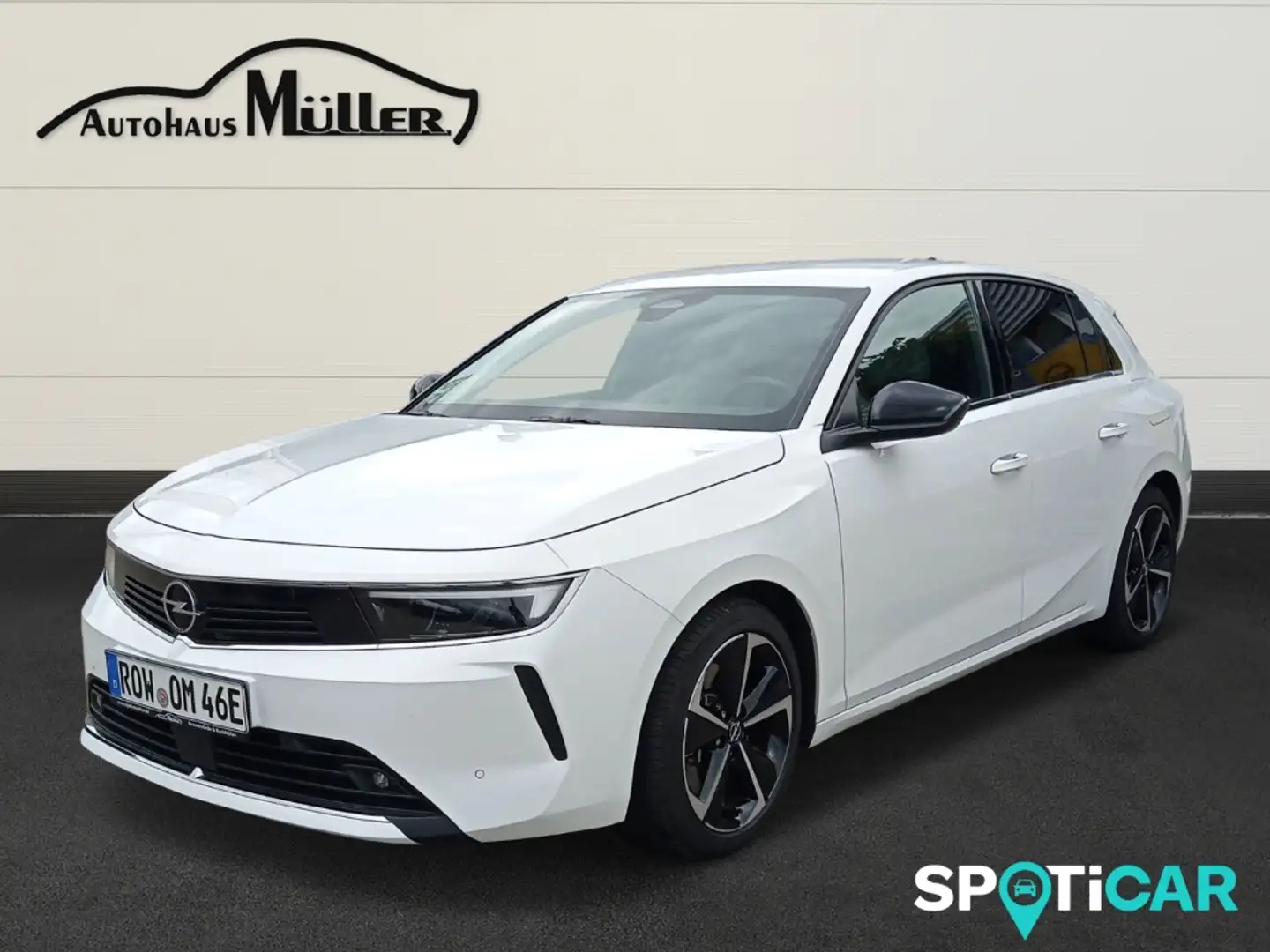 Opel Astra L Elegance Plug-in-Hybrid 1.6 Turbo Plugin Hybrid Weiß - 1