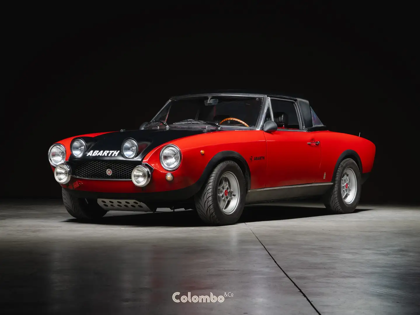 Fiat 124 Spider Abarth Stradale Tribute Rojo - 1