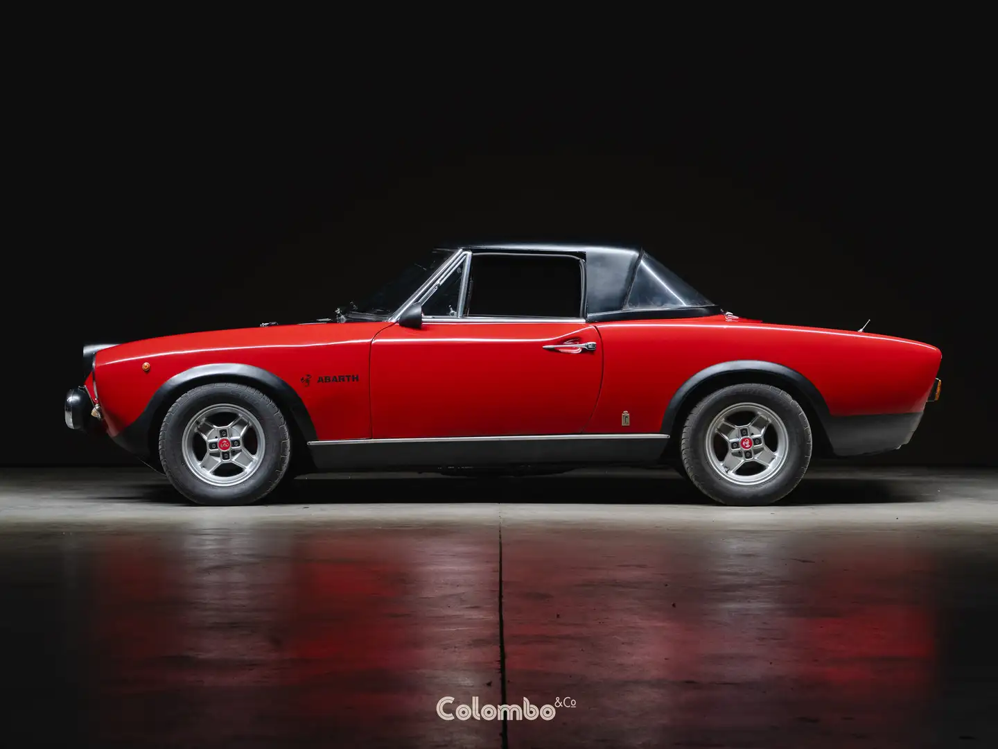 Fiat 124 Spider Abarth Stradale Tribute Rojo - 2