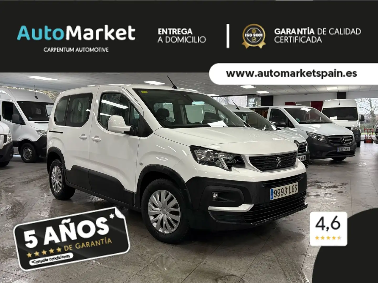 Peugeot Rifter MIXTA Wit - 1