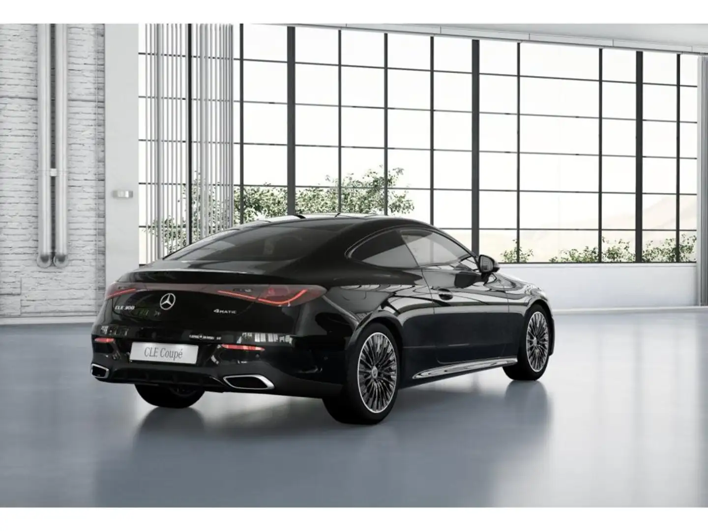 Mercedes-Benz CLE 300 4M Coupé AMG-Sport/Distr/Pano/StdHz/Memo Schwarz - 2