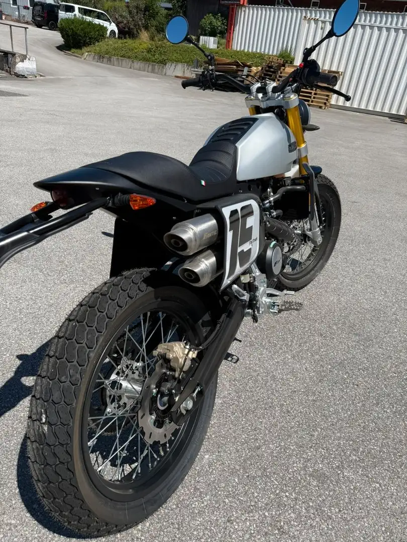 Fantic Caballero 125 Flat Track       ABS Versand 100€ Silber - 2