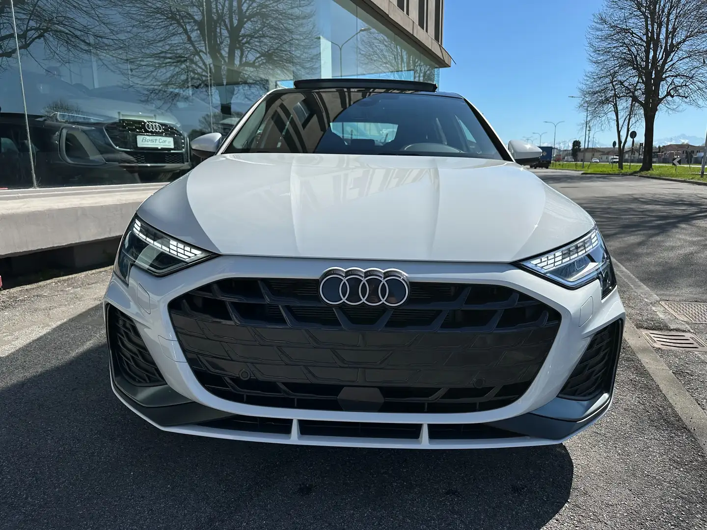 Audi A3 SPORTBAK S.LINE TETTO/APRIBILE/CAMERA/MATRIX/SONOS Bianco - 2